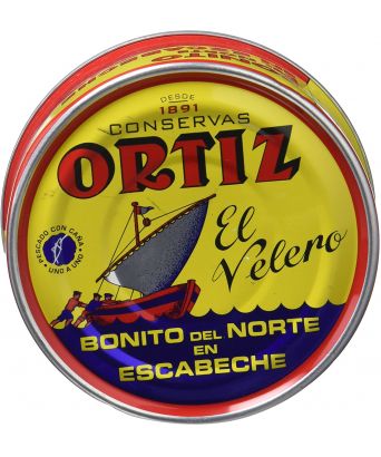 Bonito del Norte en escabeche Ortiz El Velero 1,8 kg.