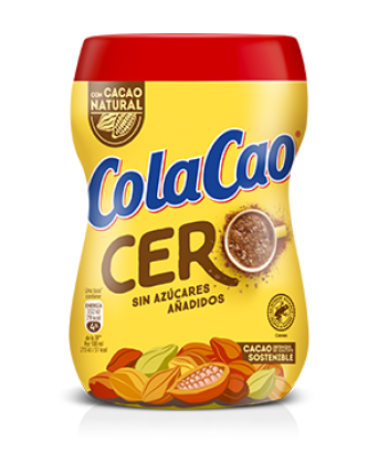 Cola Cao Original 300 gr. 0% sin azúcar
