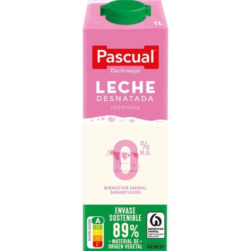 Shop online sales of Pascual semiskimmed milk