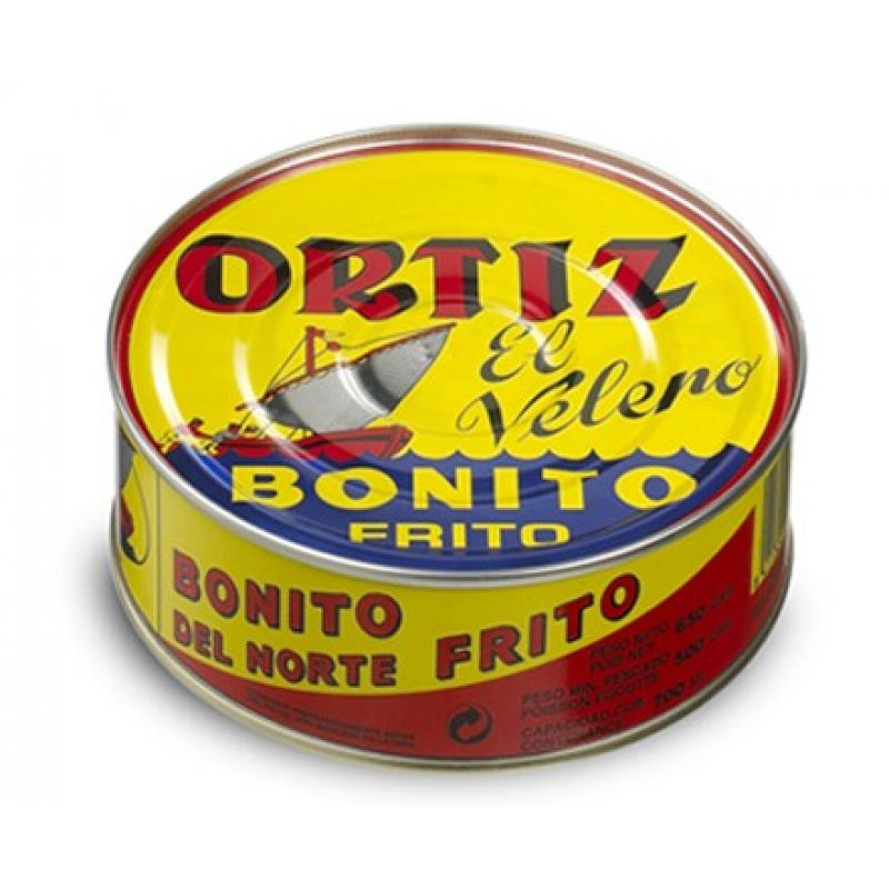 White tuna fried in pickle Ortiz El Velero 720 gr.