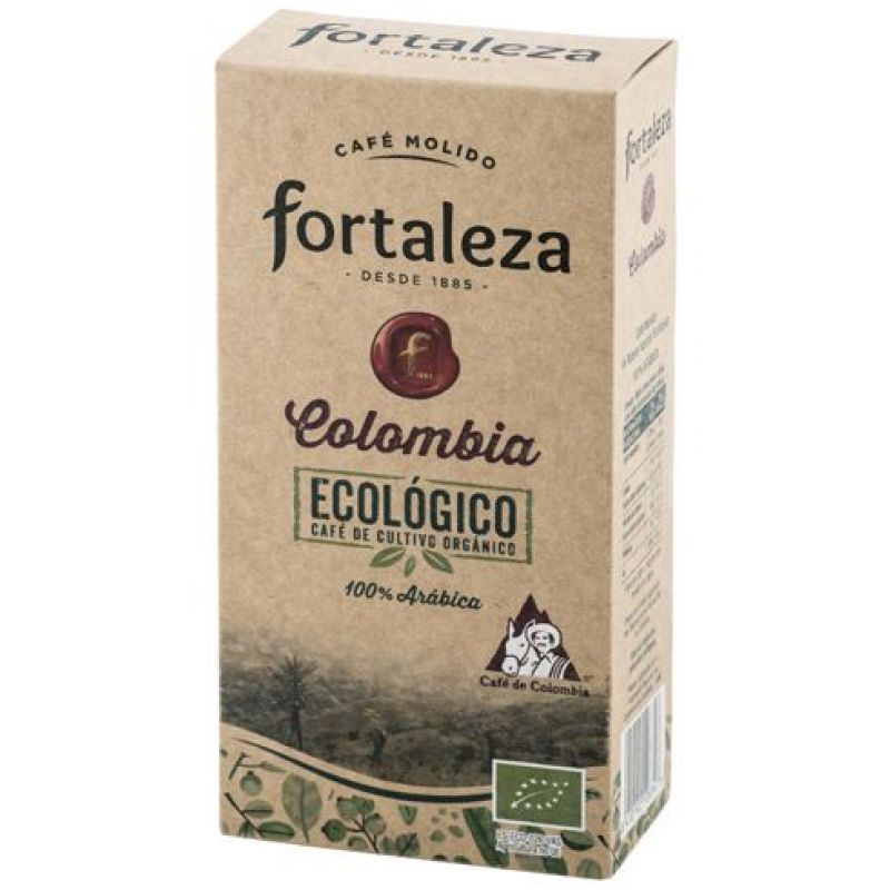 Organic ground coffee Fortaleza 250 gr.