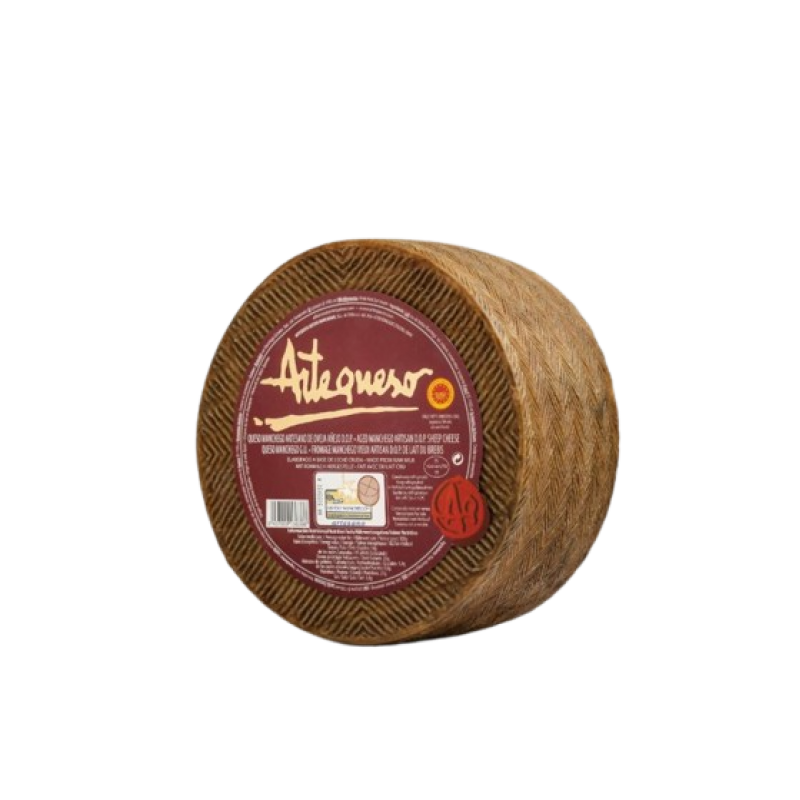 Queso Manchego artesano añejo Artequeso 250 Gr.