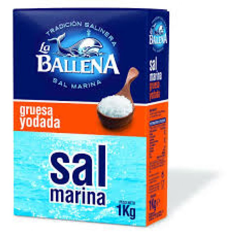 Boutique vente en ligne de sel iodé mer grossière Whale