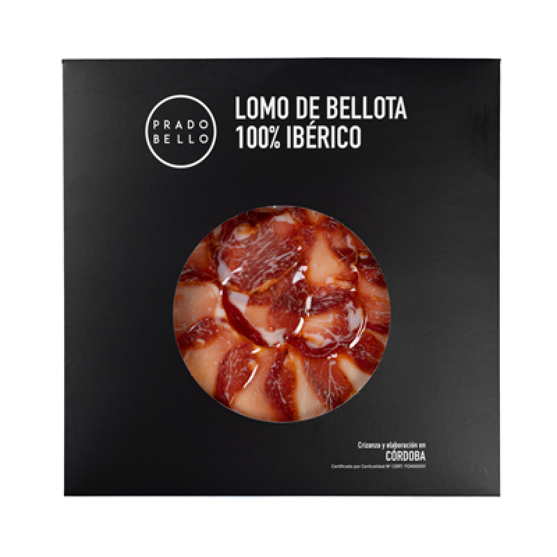 100 % iberische Lende aus Eichelmast Prado Bello 2 ud. x 80 gr.