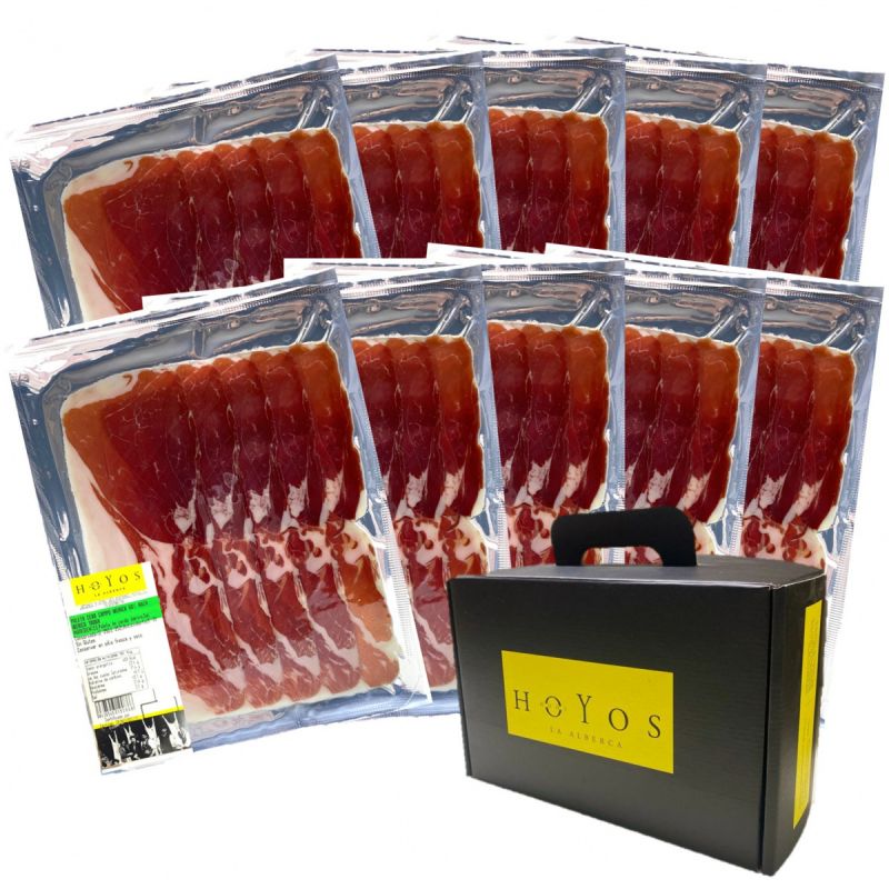 Lot tranché d´épaule ibérique d´appât des champs Hnos.Hoyos 1 kg.