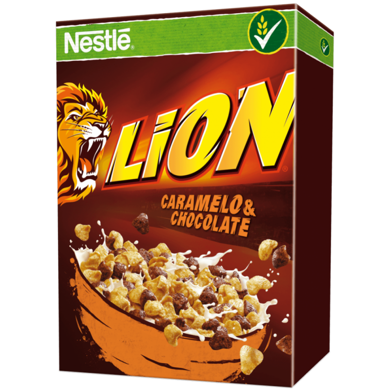 Boutique de vente en ligne de caramel et de chocolat céréales Nestlé Lion