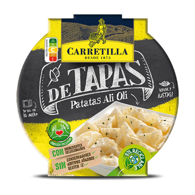 Patatas alioli Carretilla 280 gr.