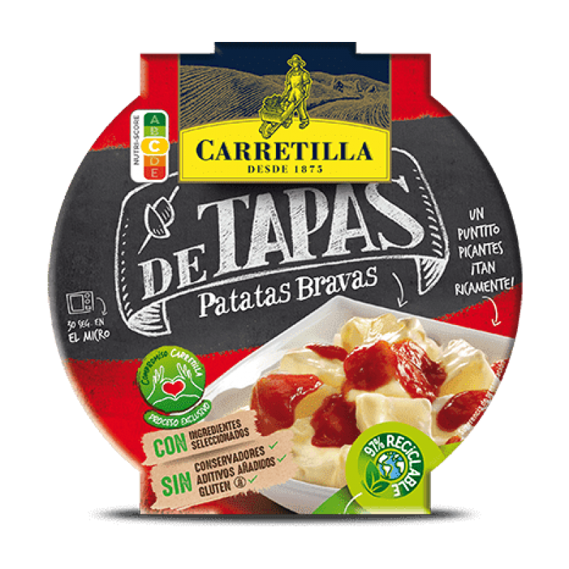 Patatas bravas Carretilla 280 gr.