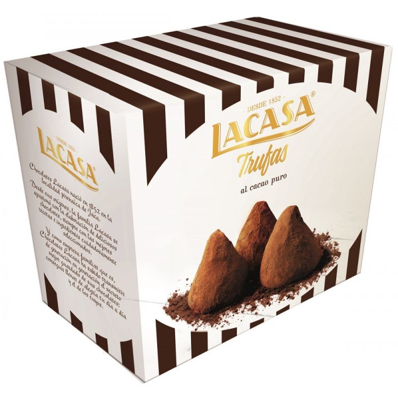 Pure cocoa truffles Lacasa 200 gr.