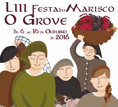 fruits de mer fête 2016 O Grove