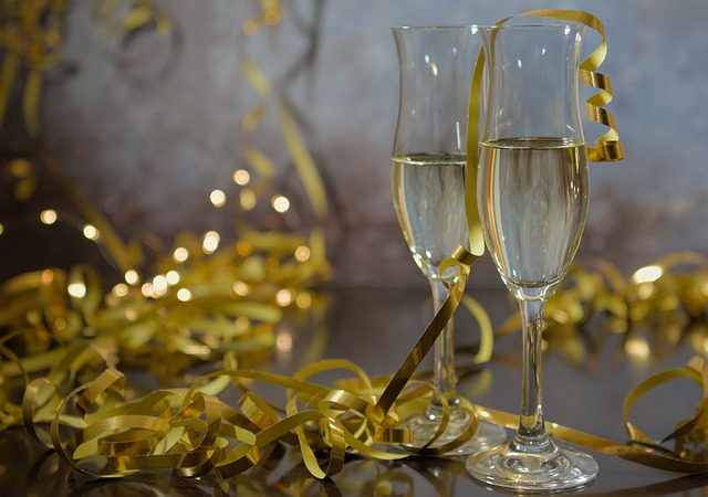 Appetizers and starters for New Year´s Eve dinner