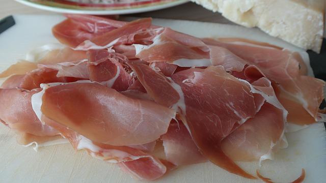 Quelles sont les taches blanches sur le jambon