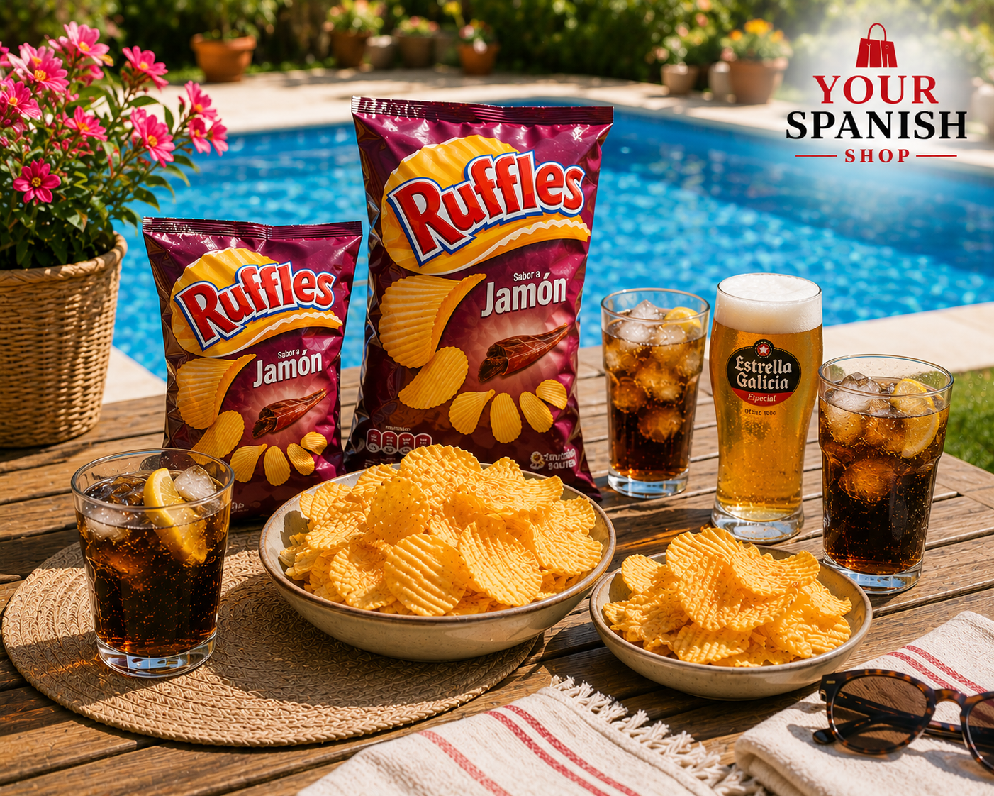 Ruffles Jambon : un classique pour ceux qui aiment les apéritifs aux saveurs intenses