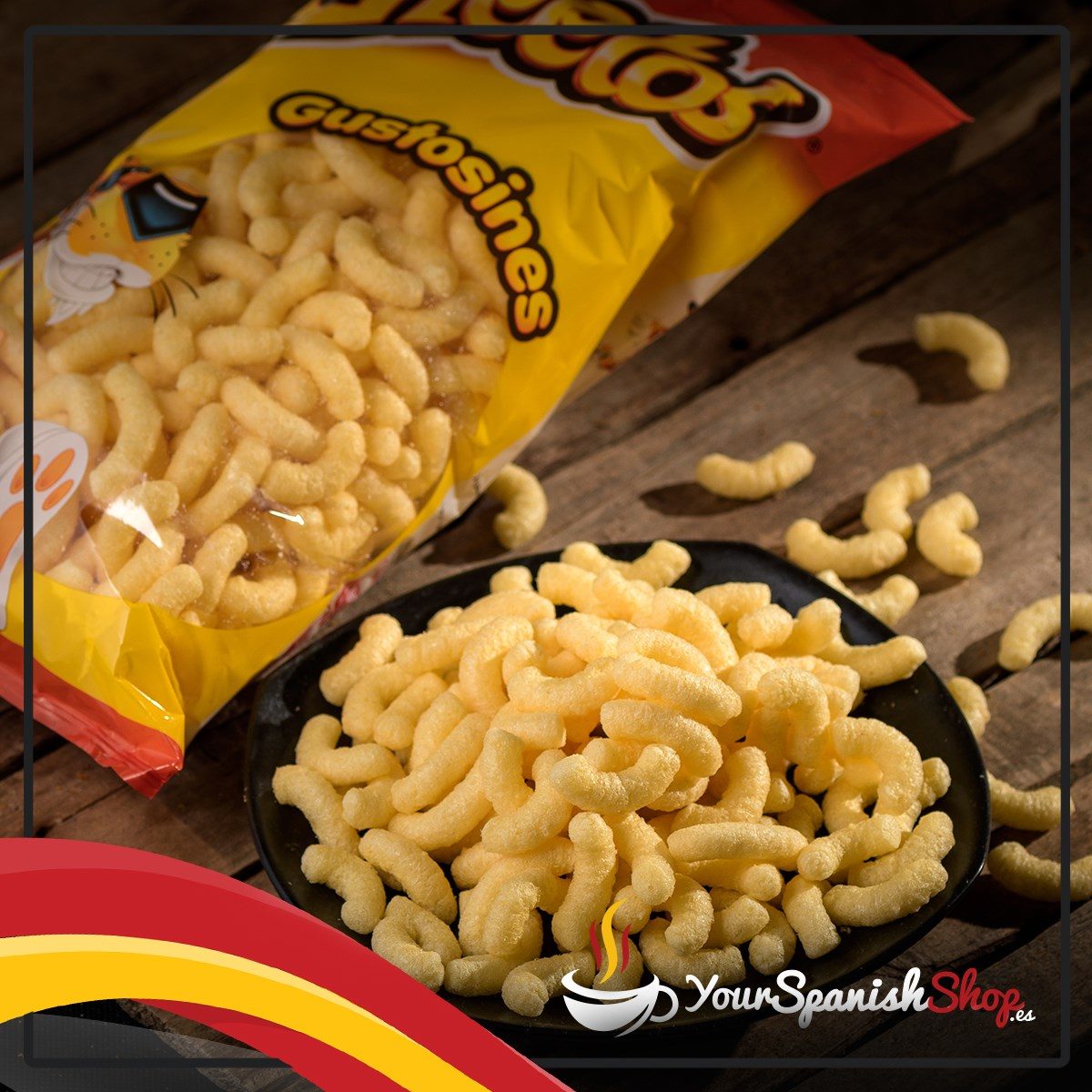 Gustosines y Pelotazos de Cheetos